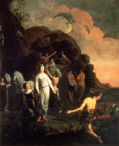 Odysseus and Nausicaa by Thomas de Keyser